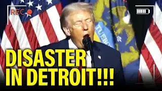 OMG! Trump LOSES HIS MIND in DISASTER Detroit Speech
