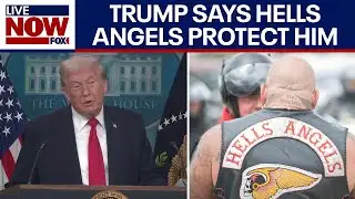 On gangs, Trump says Hells Angels "protected" him and voted for him
