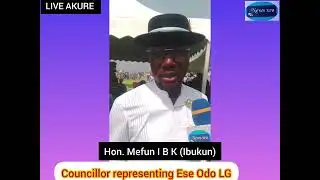 ONDO 50TH ANNIVERSARY : THE STATE HAS EXPERIENCE A MASSIVE DEVELOPMENT SINCE CREATION...HON IBK