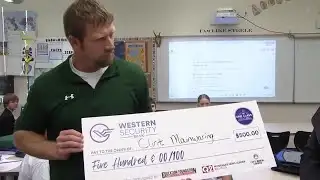 "One Class at a Time" honors Ben Steele Middle School teacher