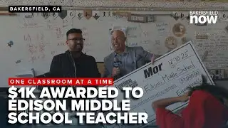 One Classroom At A Time winner: Anthony Solis