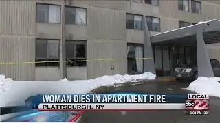 One dead after fire at Plattsburgh senior apartment complex