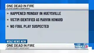 One dead in residential fire in Floyd County