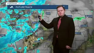 One last day of mild temperatures before a cold front this evening.