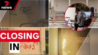 One man charged over a failed synagogue firebombing attack | 7NEWS