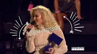 One Minute Update - Zara Larsson has won 2016 MTV EMAs