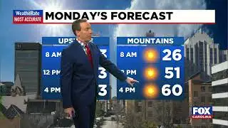 One more chilly night before a warmup begins on Monday