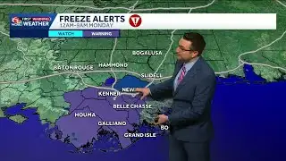 One more frigid night before warming up early this week