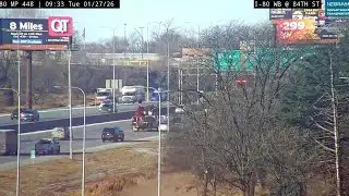 One person seriously injured in I-80 crash