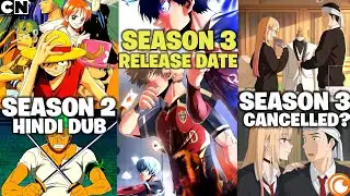One Piece Season 2 Hindi Dub Release Date On Cartoon Network | Blue Lock Season 3 Release Date