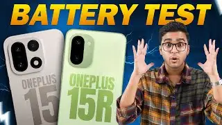 OnePlus 15R vs OnePlus 15 Battery Drain Test | Flagship Killer vs Flagship Comparison 🚀