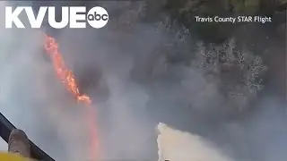 Onion Creek Fire continues to burn in Hays County