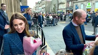 Onlookers Left Speechless As Prince William and Kate Arrive in Stirling for Royal Visit! 