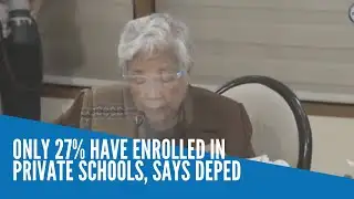 Only 27% have enrolled in private schools, says DepEd