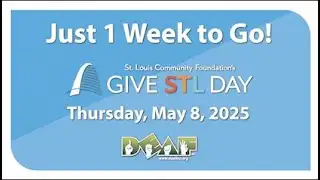 😯 Only One Week Until Give STL Day on March 8th!  😯