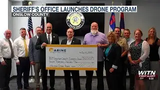 Onslow Sheriff’s Office launches drone program thanks to $30,000 donation