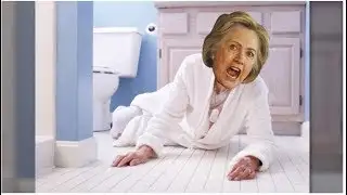 OOPS! SHE DID IT AGAIN HILLARY FALLS FOR A THIRD TIME!
