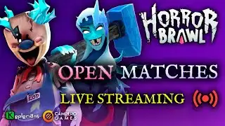 OPEN MATCHES 🤩 | DEVS playing HORROR BRAWL SEASON 3 w/ EVERYONE 🔫 | LIVE STREAMING - 6 🔴