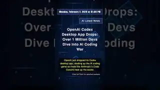 🧐👉 OpenAI Codex Desktop App Drops: Over 1 Million Devs Dive Into AI Coding War #QixNewsAI