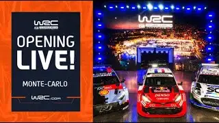 🔴 Opening Ceremony LIVE | WRC Rallye Monte-Carlo 2026