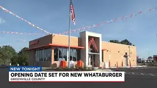 Opening date set for new Whataburger