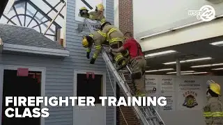 Operation Education: Behind the scenes of a firefighter training class for high schoolers