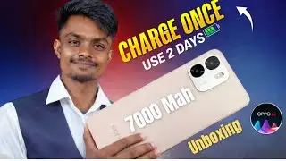 OPPO A6 Unboxing 🔥 7000mAh Battery Beast | First Look & Features