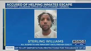 OPSO maintenance worker allegedly aided in prison break arrested