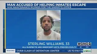 OPSO maintenance worker allegedly aided in prison break arrested