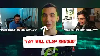 Optic Crashies Trash Talks Shroud | Tarik & Shroud Reacts