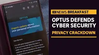 Optus defends its cyber security as government flags large fines | ABC News
