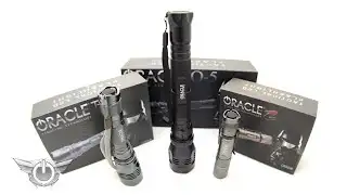 ORACLE Lighting Tactical LED Flashlights - Z, T-6, Q-5