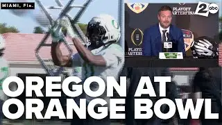 Oregon Ducks take on Texas Tech in Orange Bowl, Coach Dan Lanning gives preview