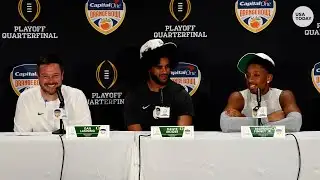 Oregon football postgame press conference: Dan Lanning, Ducks react to Orange Bowl win vs Texas Tech