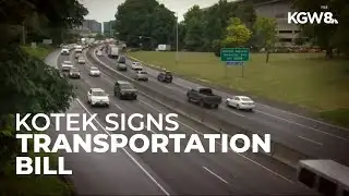 Oregon governor signs $4.3B transportation package into law after special session