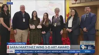 Organ Mountain High School student wins 3D art award