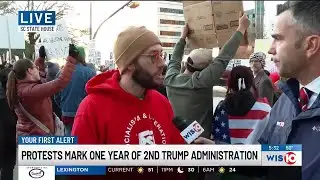 Organizer of SC State House protest talks to WIS
