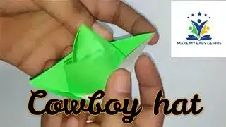 origami cowboy hat