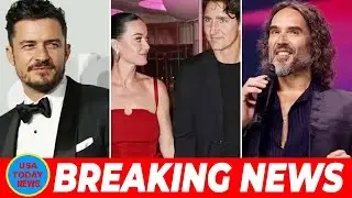 Orlando Bloom breaks cover after Russell Brand