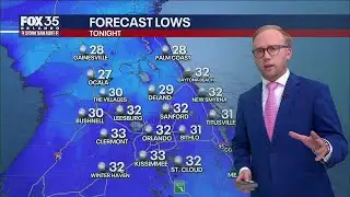 Orlando Weather Forecast: More major cold Tuesday morning