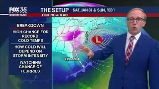 Orlando Weather Forecast: Tracking record cold to central Florida