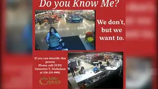 Oro Valley police seeks help identifying person in theft case