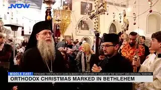 Orthodox Christmas marked in Bethlehem