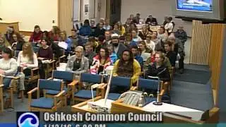 Oshkosh Common Council 1/12/16