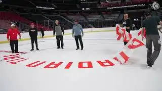 Ottawa Senators Ice Install
