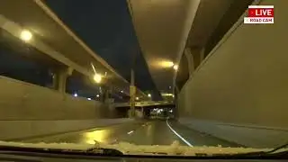 Our RoadCam seeing multiple vehicles spinning out on the ice