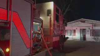Outdoor heater sparks house fire in Jackson County