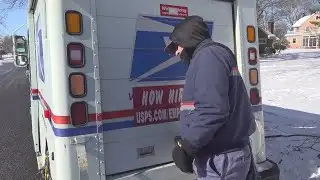 Outdoor workers brave frigid temperatures across central Pennsylvania