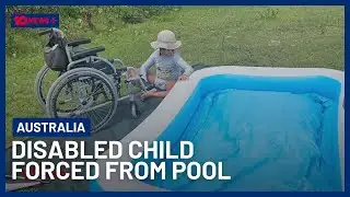 Outrage After Disabled Child Forced From Inflatable Pool At Aussie Beach | 10 News+