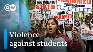 Outrage over attacks on students in India | DW News